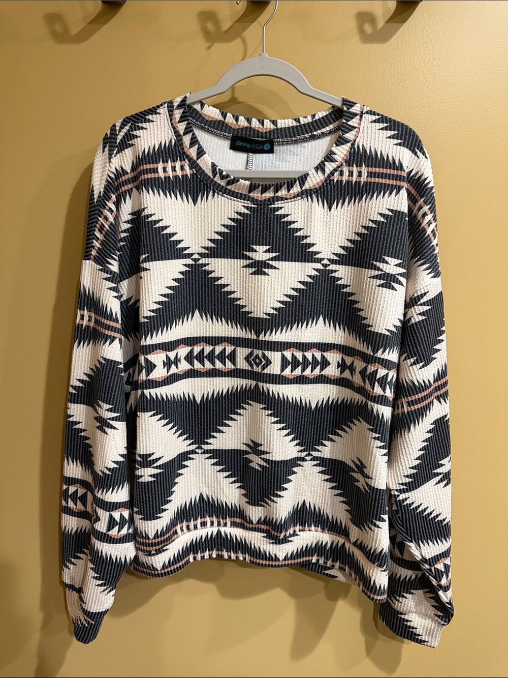 Sterling Kreek Aztec Print Long-sleeve